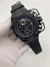 Audemars Piguet Black Dial High Version Rubber Strap