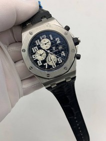 Audemars Piguet Black Dial High Version Rubber Strap