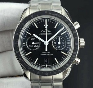 Omega Speedmaster Moonwatch SS/SS Black