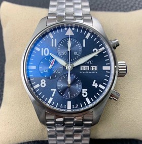 Pilot Chrono IW377717 "Le Petit Prince" 2016 ZF 1:1 Best Edition on New SS Bracelet
