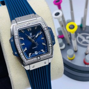 Hublot Spirit Blue High Version Diamond