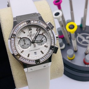 Hublot Big Bang White High Version Diamond
