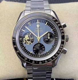 Speedmaster 50th Anniversary of The Moon Landing 1:1 Best Edition on SS Bracelet Manual Winding Chrono Movement
