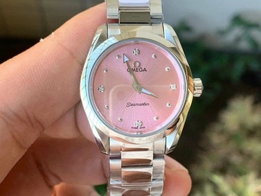 Aqua Terra 150M 34mm Ladies SS/SS S.Pink/Dm VSF A8800