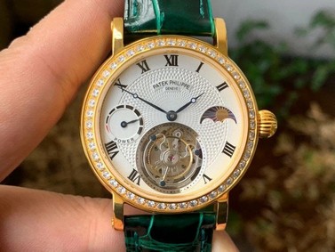 MoonPhase Day/Ngt PR SG/LE White HW Tourbillon 1:1 Best Edition Version