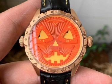Konstantin Chaykin Joker Grey Dial 24collector leather strap