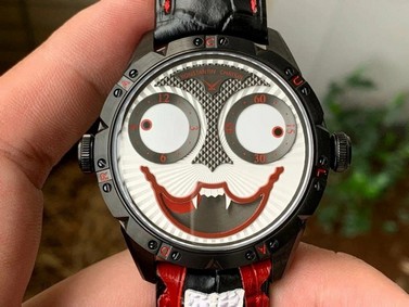Konstantin Chaykin Joker Grey Dial 24collector leather strap