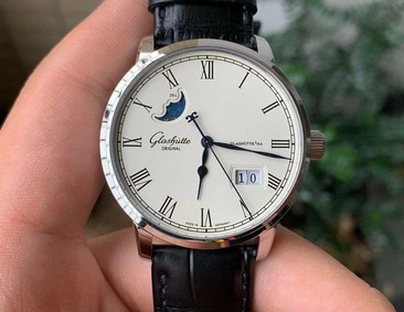 Excellence Panorama Date Moonphase SS/LE Wht 1:1 Best Edition Version