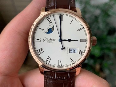 Excellence Panorama Date Moonphase SG/LE Wht 1:1 Best Edition Version