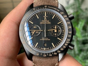 Omega Speedmaster DSOM "Vtg Black" CER/NY Blk OMF V2