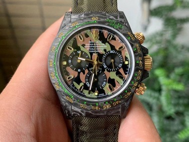 Rolex Daytona DIW Carbon FC/NY Camuflage 1:1 Best Edition Version