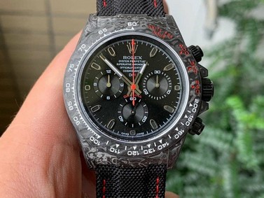 Rolex Daytona DIW Carbon Black FC/LE Black Noob A4130