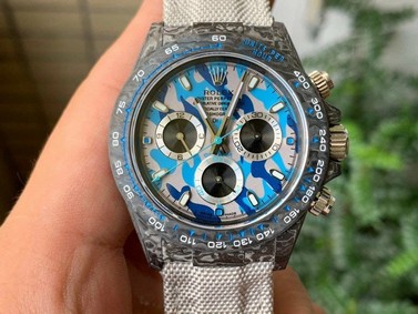 Rolex Daytona DIW Carbon Blue FC/NY Blue Grey 1:1 Best Edition Version