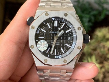 Royal Oak Offshore Diver 15703 JF 1:1 Best Edition on SS Bracelet A2824 V9.5