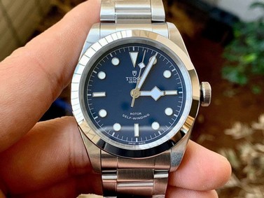 Black Bay 41 LF 1:1 Best Edition Blue Dial on SS Bracelet A2824