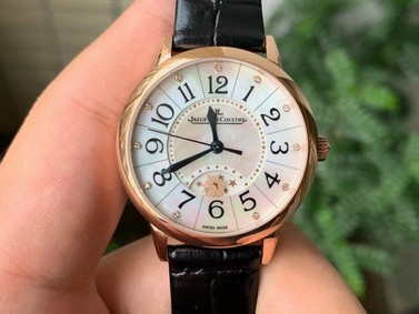 Rendez-Vous Night & Day RG ZF 1:1 Best Edition White Dial Black Markers Bezel on Black Leather Strap A898