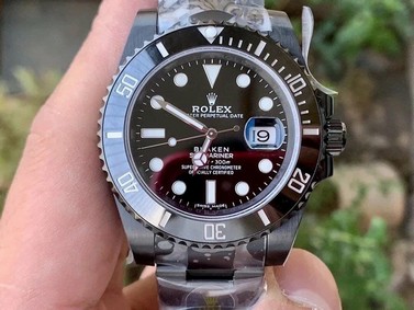 Submariner 116610 Blacken DLC Black 904L Steel V6F 1:1 Best Edition VS3135 V2