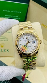 Rolex DayDate SS/SS White Dial High Version