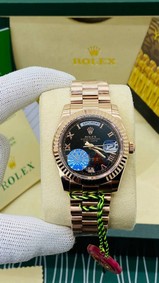 Rolex DayDate YG/YG Brown Dial High Version