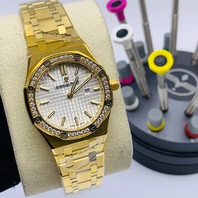 Audemars Piguet Royal Oak 33mm YG White Dial High Version