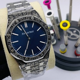Audemars Piguet Blue Dial High Version Engraving