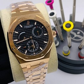 Audemars Piguet Royal Oak Gold Black Dial Chrono
