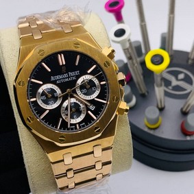 Audemars Piguet Black Dial Chrono YG High Version