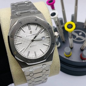 Audemars Piguet White Dial Chrono High Version SS