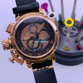 U-Boat Classico Tungsten Brown Gold Dial High Version