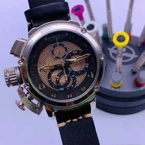 U-Boat Classico Tungsten Brown Gold Dial High Version
