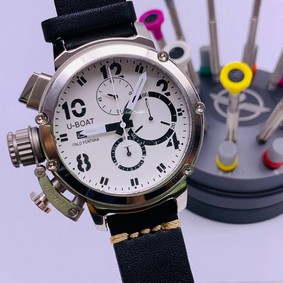 U-Boat Classico Tungsten White Dial High Version