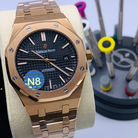 Audemars Piguet Black Dial Chrono High Version Gold