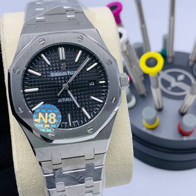 Audemars Piguet Royal Oak Silver Black Dial