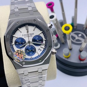 Audemars Piguet Blue White Dial Chrono High Version