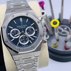 Audemars Piguet Blue Dial Chrono High Version SS