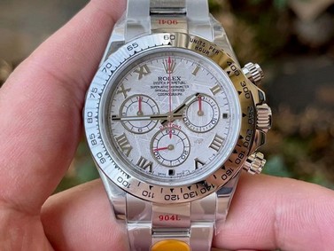 Daytona 116509 ‘Meteorite’ Noob 1:1 Best Edition 904L SS Case and Bracelet SA4130 V4