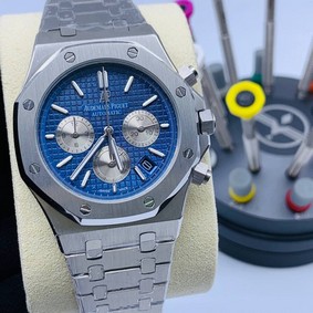 Audemars Piguet Blue White Dial Chrono High Version