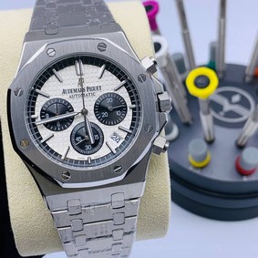 Audemars Piguet Black White Dial Chrono High Version