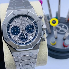 Audemars Piguet Blue Grey Dial Chrono High Version