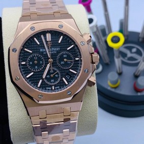 Audemars Piguet Black Dial Chrono High Version Gold