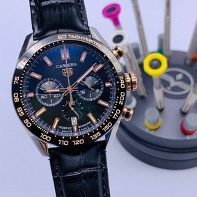 Tag Heuer Carrera Black Chrono High Version