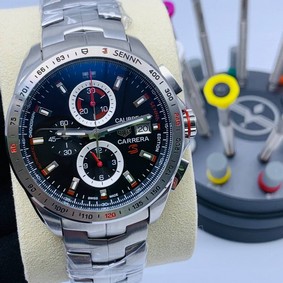 Tag Heuer Carrera Black Chrono High Version