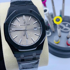 Audemars Piguet Grey Dial Black High Version