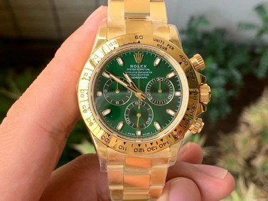 Daytona 116508 YG Noob 1:1 Best Edition 904L SS Case and Bracelet Green Dial SA4130 V4