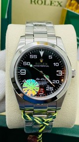 Rolers Air King Black Dial High Version