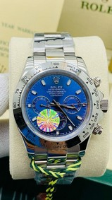 Rolex Daytona Blue Dial on SS Bracelet High Version