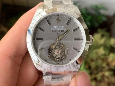 Rolex Milgauss Label Noir 43mm SS/SS Grey JBF Tour