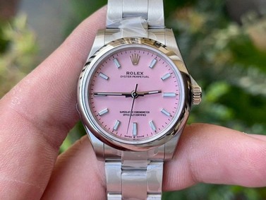 Rolex Oyster Pert. 31mm 277200 SS/SS Pink EWF