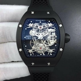 Rciahrd Mille 027 Rafael Nadal Tourbillon PVD/TI/RU Blk EURF Tourb