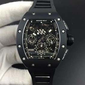 Rcihard Mille 011 Felipe Massa LE PVD/VRU Blk/Blk